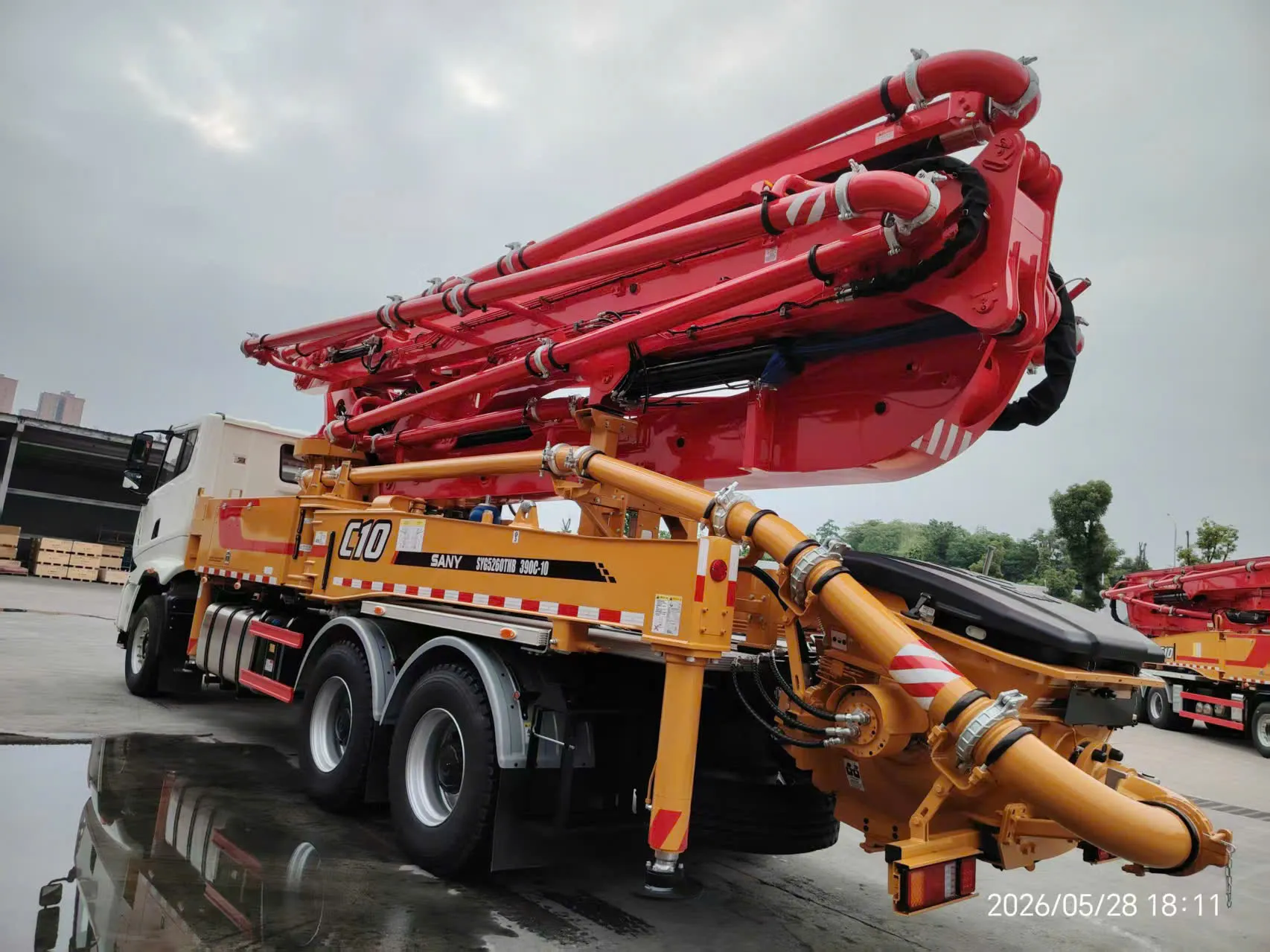 Xe bơm cần Sany 39m - Ảnh 3