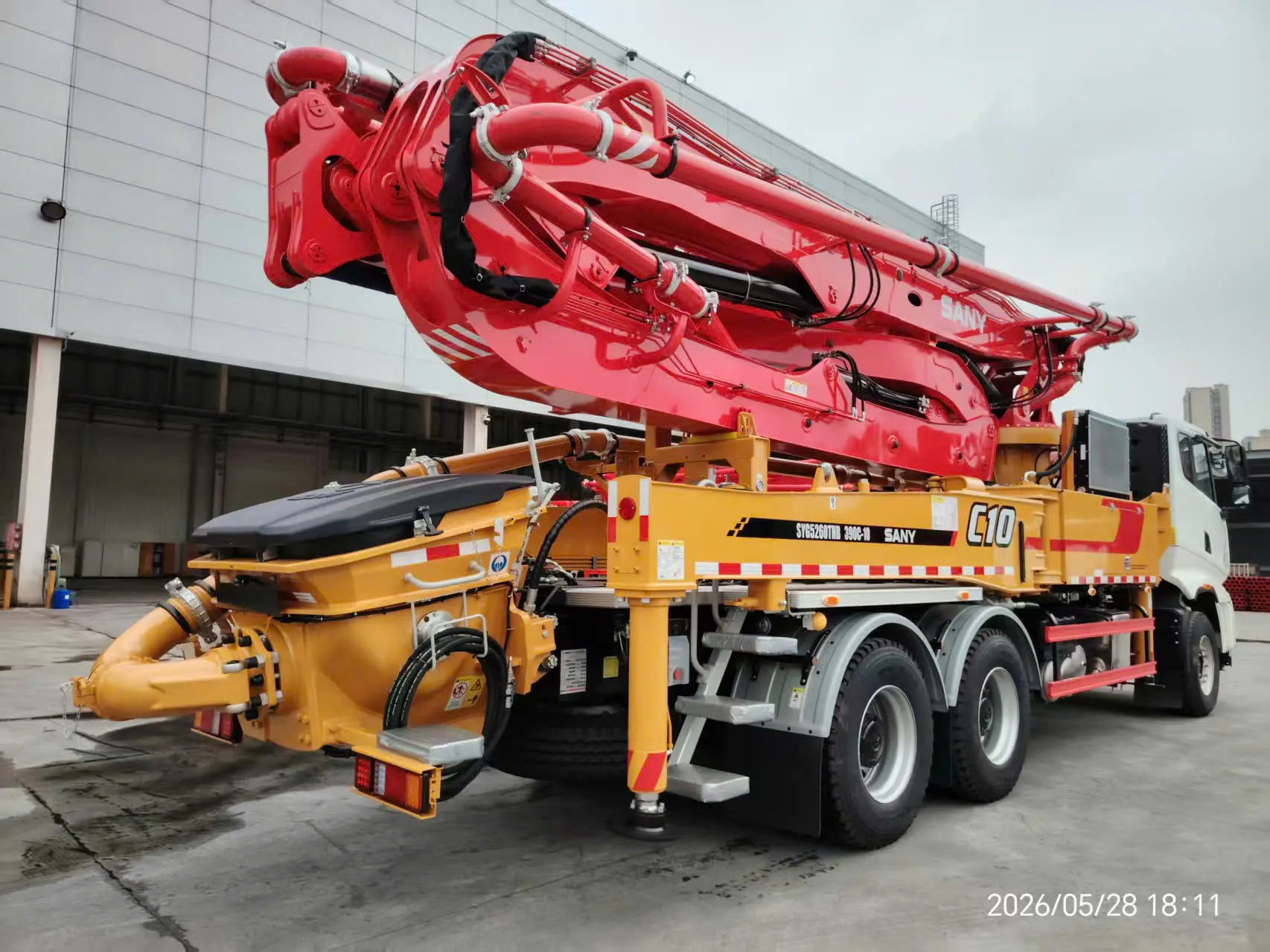 Xe bơm cần Sany 39m - Ảnh 4