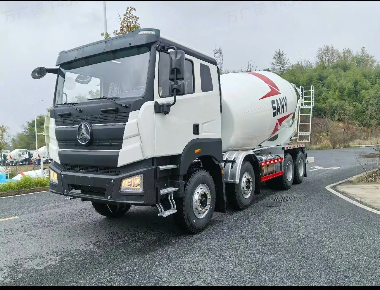 xe trộn sany 4 chân